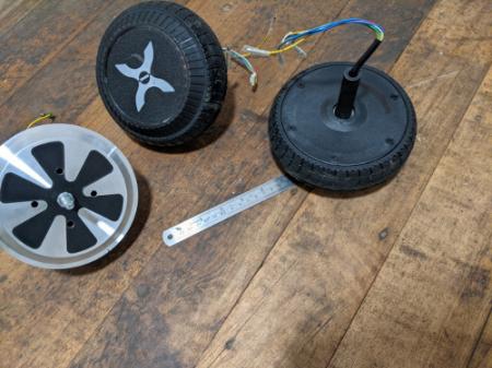 hoverboard wheels different sizes