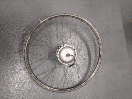 electric powered bike wheel